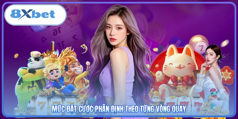 Mức đặt cược phân định theo từng vòng quay